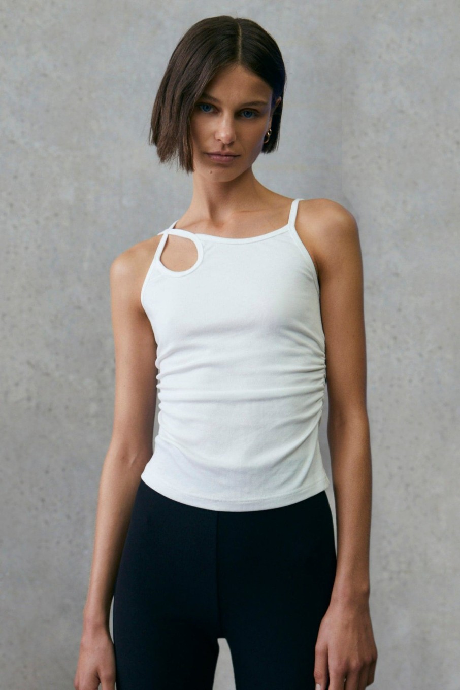 MISHA Tops | Aaron Rib Tank