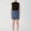 MISHA Bottoms | Arrow Denim Skirt